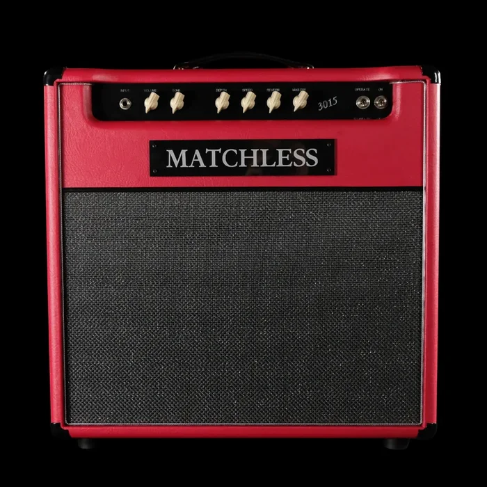 Matchless 30/15 1×12 Reverb and Tremolo Combo – Red with Silver Grill