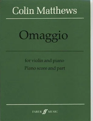 Matthews, Collin: Capriccioletto & Omaggio (violin & piano)