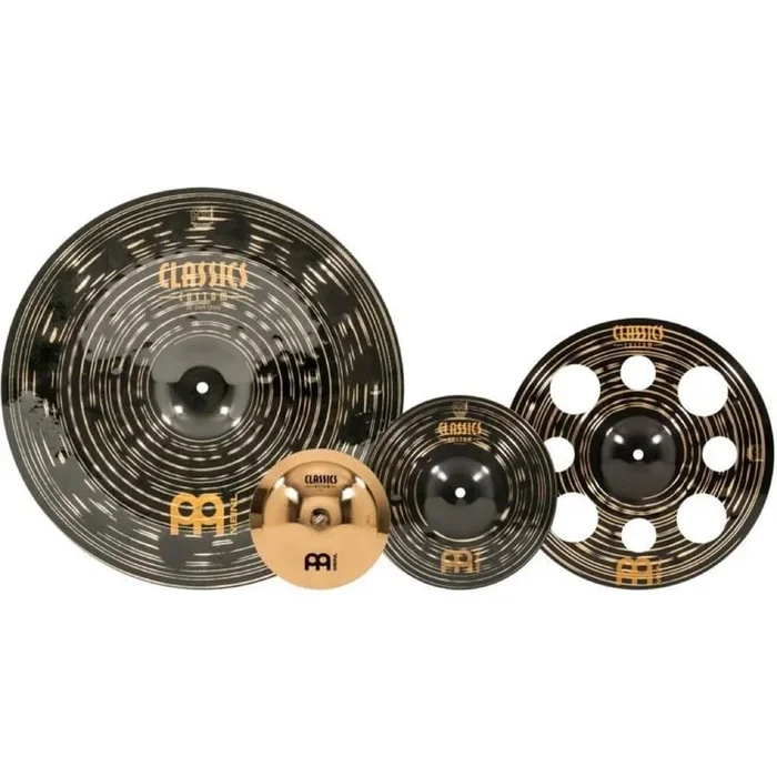 Meinl Classics Custom Dark Effects Cymbal Pack 10/14/18 w/FREE 8″
