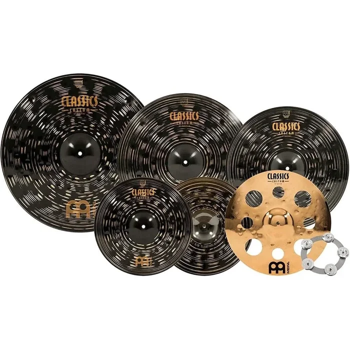 Meinl Classics Custom Dark Variety Cymbal Pack 15/16/18/20/22