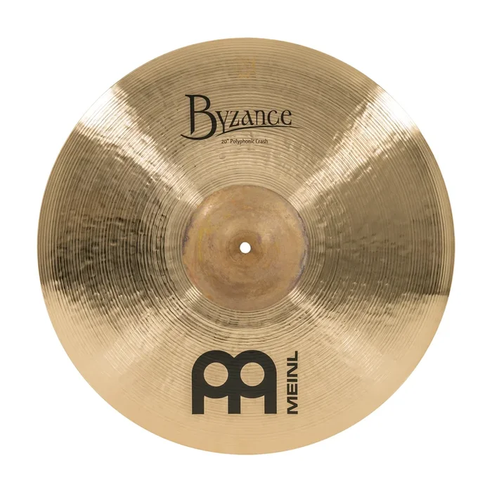 Meinl Cymbals B20POC-B Byzance Brilliant Polyphonic Crash Cymbal – 20″