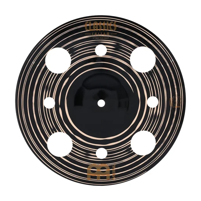 Meinl Cymbals CC12DATRS Classics Custom Dark Trash Splash Cymbal – 12″