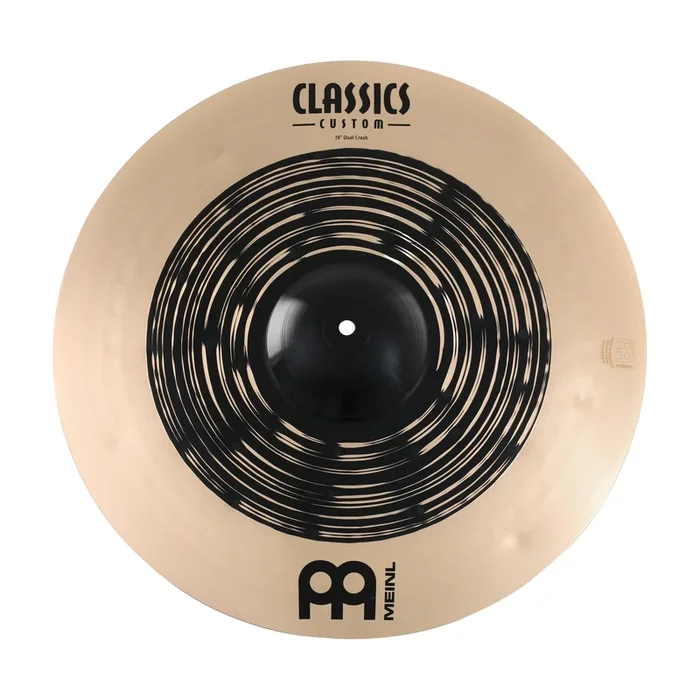 Meinl Cymbals CC19DUC Classics Custom Dual Crash – 19″