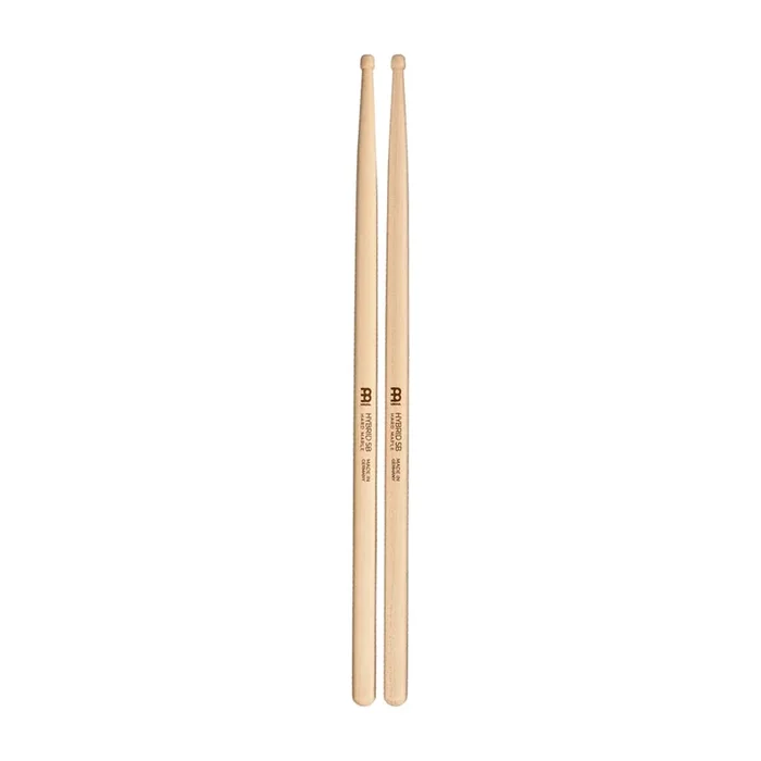 Meinl Hybrid 5B Wood Tip Drumstick – Hard Maple