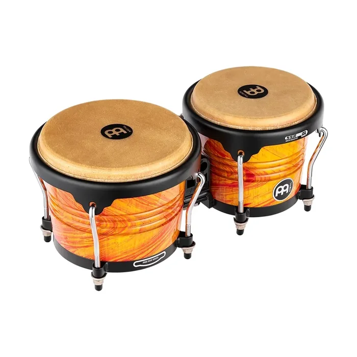 Meinl Marathon Designer Series Bongo, 6 3/4″ & 8″ Amber Flame