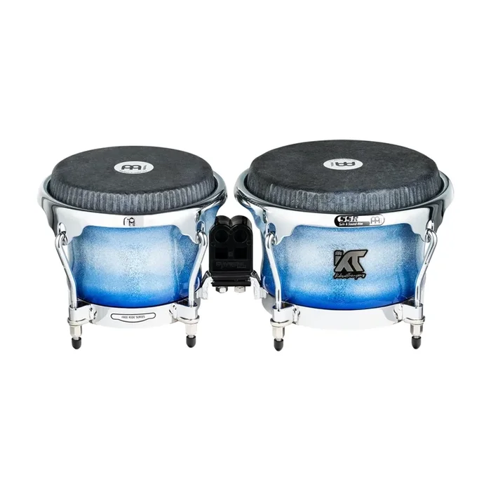 Meinl Percussion Artist Series Kachiro Bongo 7″ & 8.5″ – Electric Sky