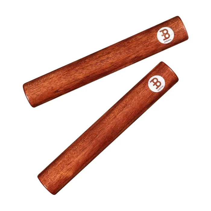 Meinl Percussion CL4IW Traditional Solid 8″ Wood Claves – Indian Walnut