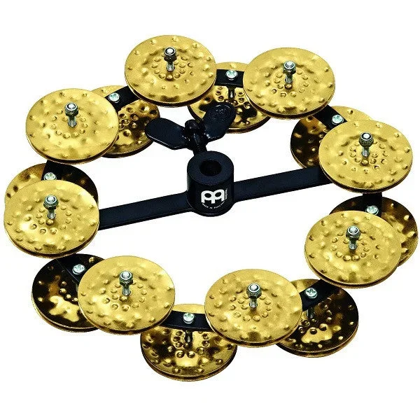 Meinl Percussion HTHH2B-BK Hi-Hat Tambourine – Black