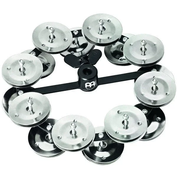Meinl Percussion HTHH2BK Hi-Hat Tambourine 5-Inch – Black