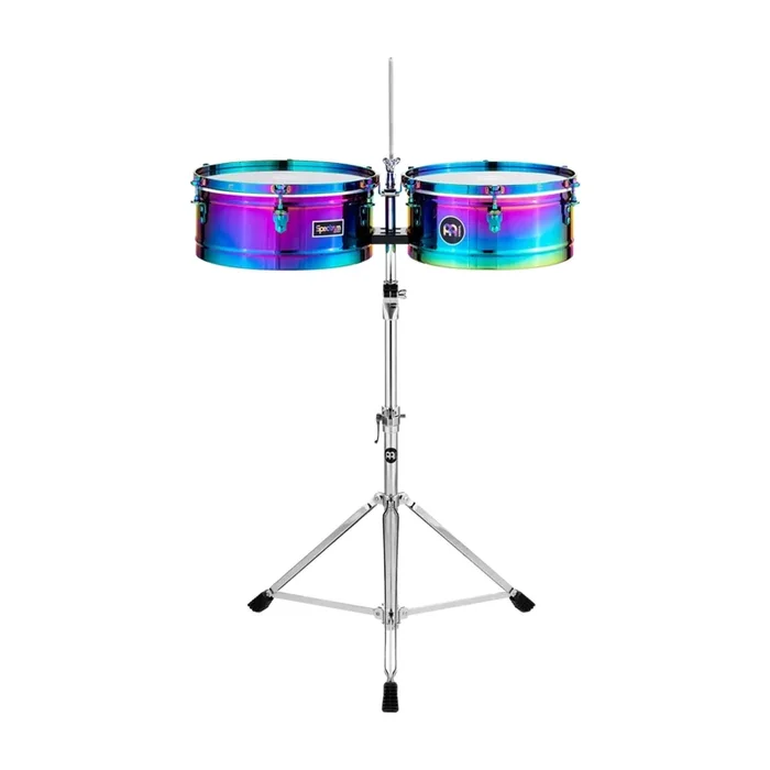 Meinl Percussion Spectrum Series 14″ And 15″ Steel Timbales – Spectrum