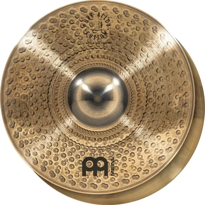 Meinl Pure Alloy Custom Medium Thin Hats Cymbal 14