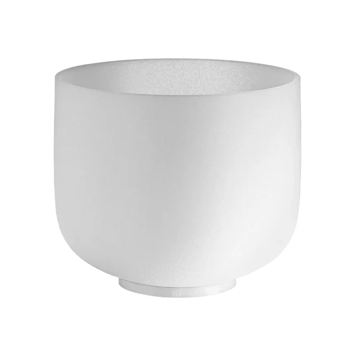Meinl Sonic Energy Crystal Singing Bowl w/ Silicone Ring for Root Chakra in B4 – 8″