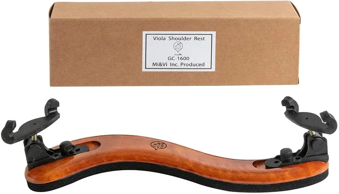 Mi&Vi 15”-17” Viola Shoulder Rest – Real Maple Wood, Collapsible, Adjustable | Metzler Violins