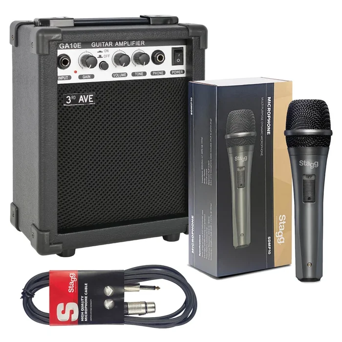 Microphone and Amp Vocal Pack
