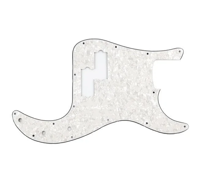 Mighty Mite MM5906W Bass Replacement Pickguard – White Pearl