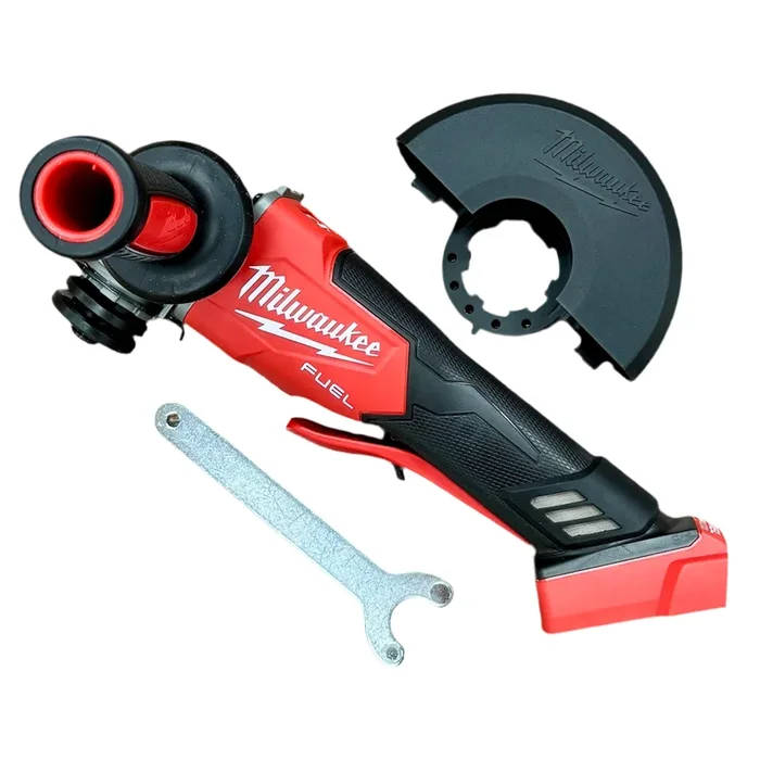 Milwaukee M18 FUEL 18V 4-1/2″ / 5″ Brushless Cordless Paddle Switch Braking Grinder (2880-20)