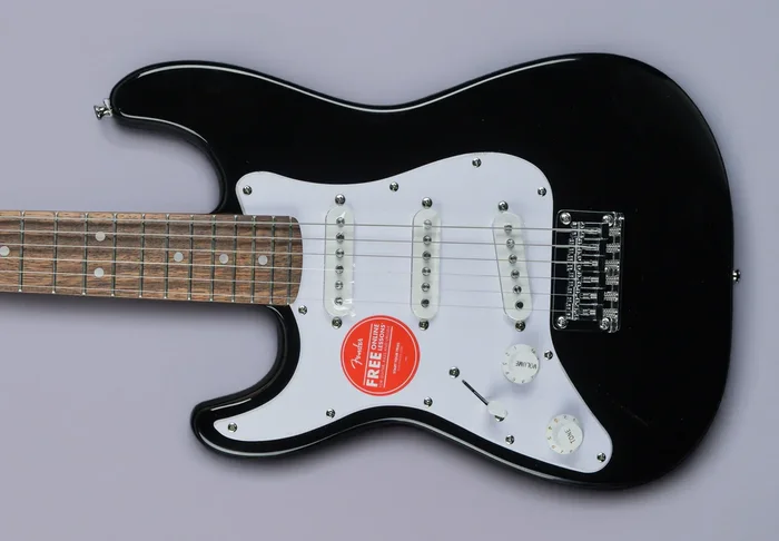Mini Strat Left Hand – Black