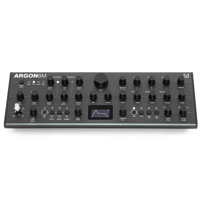 Modal Electronics ARGON8M 8-voice Desktop/Rack Wavetable Synthesiser