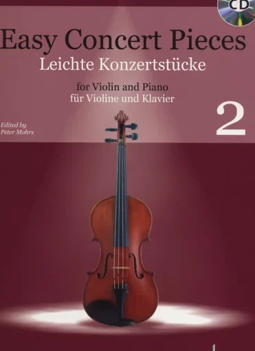 Mohr, P.: Easy Concert Pieces, Vol. 2 (violin, piano CD)