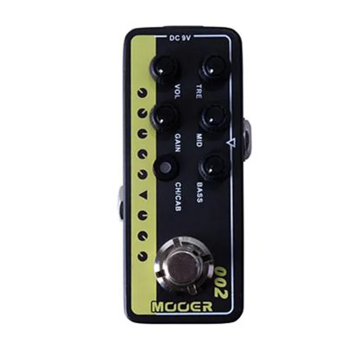 Mooer 002-UK Gold 900 Delay Reverb Effects Pre Amp