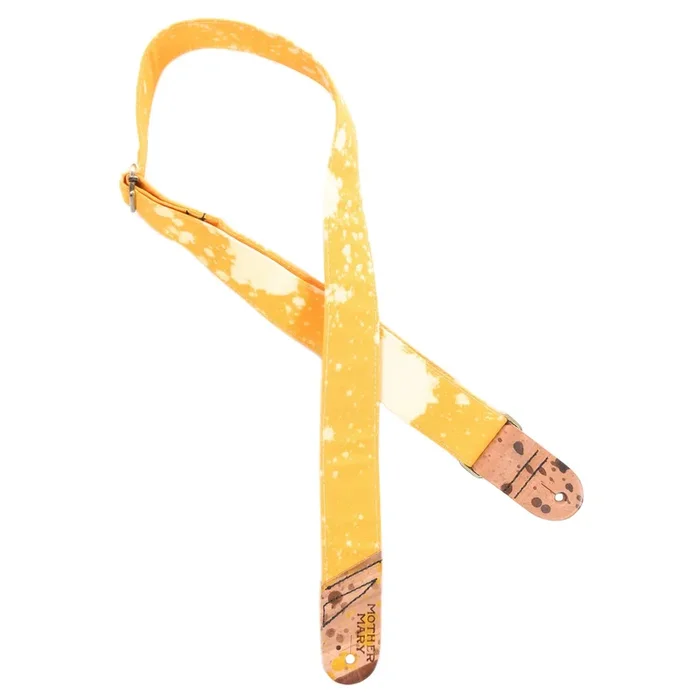 Mother Mary “Yellow Bleached” Guitar Strap