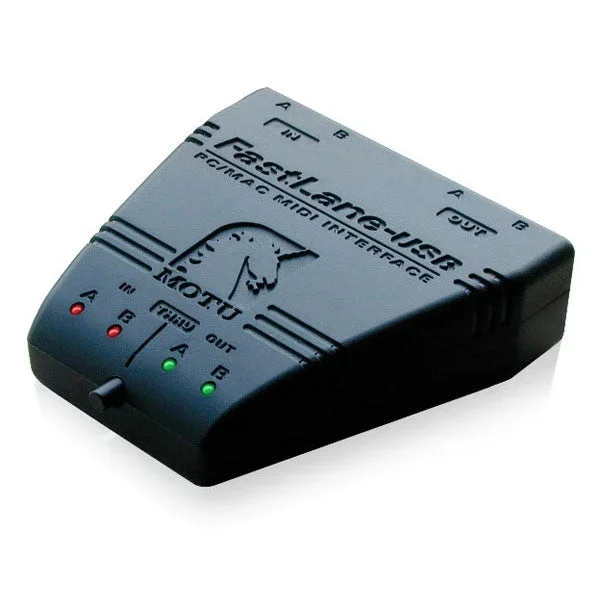 MOTU FastLane USB 2 In/2 Out, 32 Channels MIDI Interface