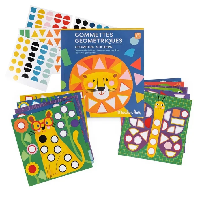 Moulin Roty Les Toupitis – geometric stickers