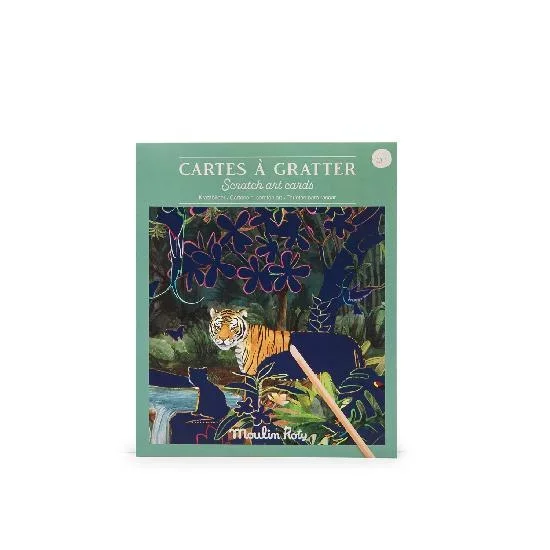 Moulin Roty Tout Autour Du Monde – scratch art cards