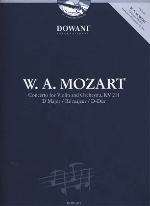 Mozart, W.A. (Dowani): Concerto in D Major (violin, Piano, CD)
