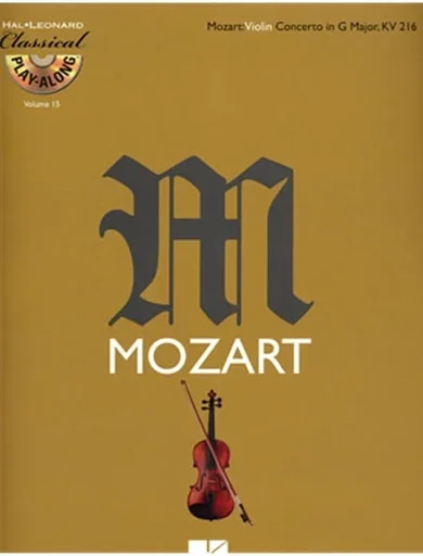 Mozart, W.A.: Violin Concerto #3 KV216 in g (violin & CD accompaniment)