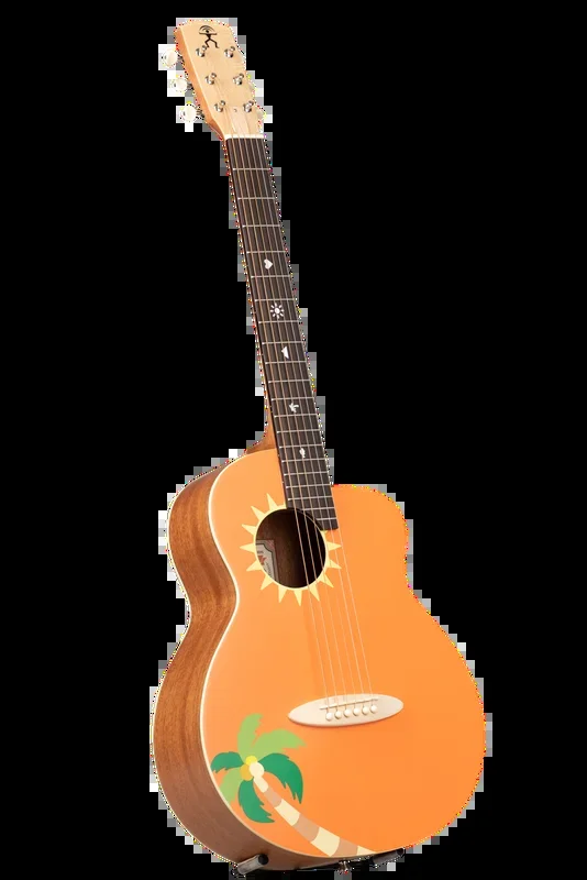 MTK Palawan Sunrise (Spruce / Mahogany) Travel Size Guitar