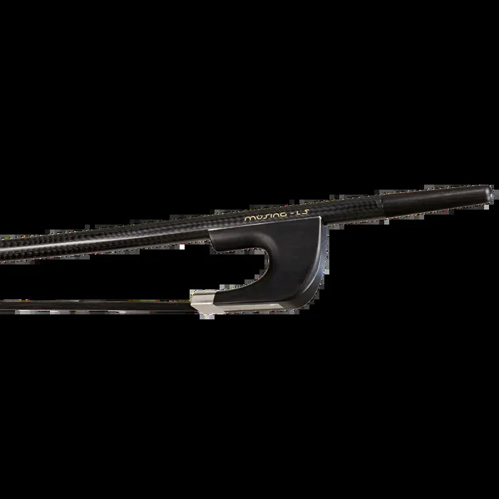 Muesing Double Bass Bow German: L5 Carbon Fibre with Silver Fittings