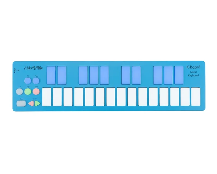 Muse Kinetics K-Board-C Mini MPE MIDI Keyboard Controller – Aqua