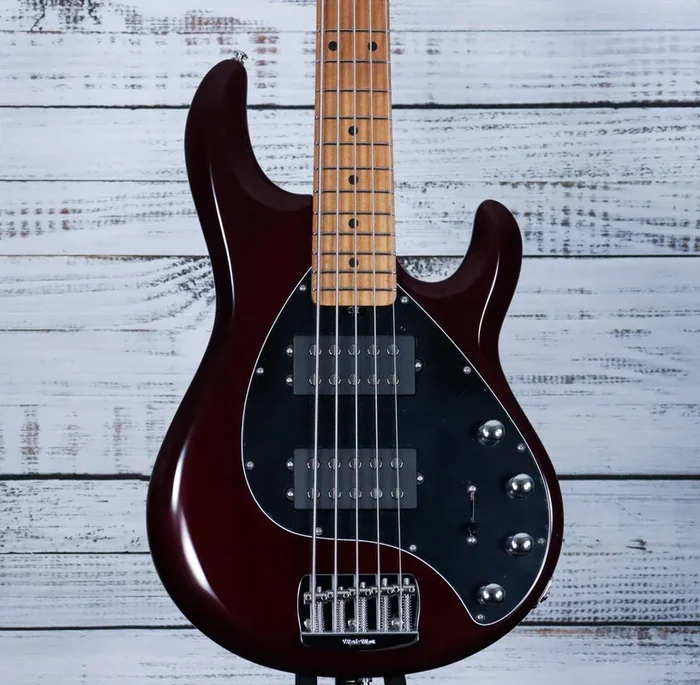 Music Man Stingray Special 5 HH | Translucent Oxblood