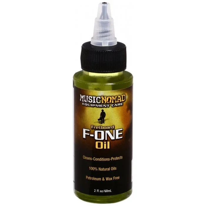 Music Nomad MN105 F-One Oil Fretboard Cleaner & Conditioner – 2 fl oz.