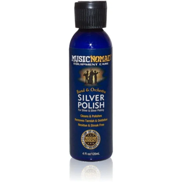 Music Nomad Silver Polish for Silver & Silver Plating MN701