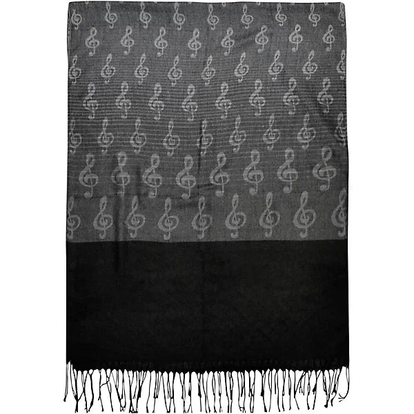 Musical Pashmina Scarf – Black