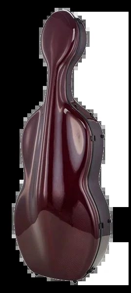 Musilia S2 Cello Case 3.2kg Transparent Red