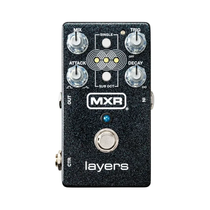 MXR Layers Harmonic Sustain Guitar Effects Pedal
