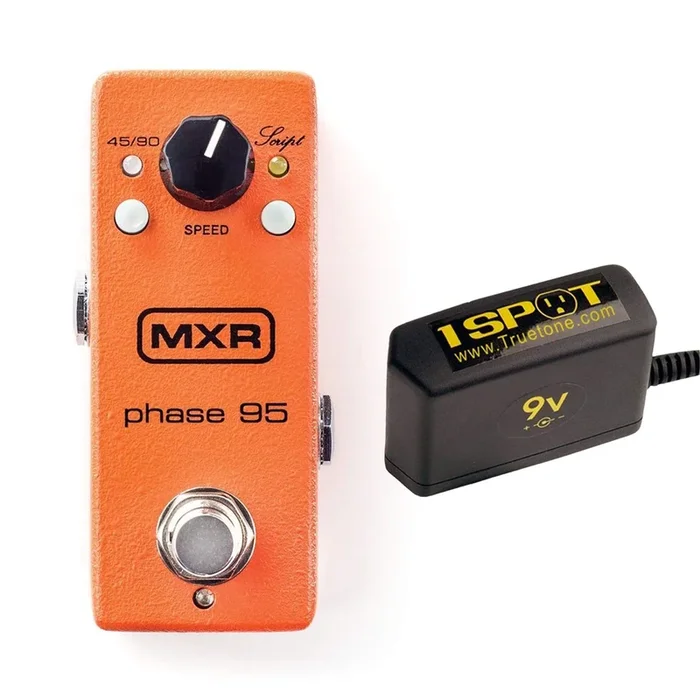 MXR M-290 Phase 95 Mini Bundle w/ Truetone 1 Spot Space Saving 9v Adapter