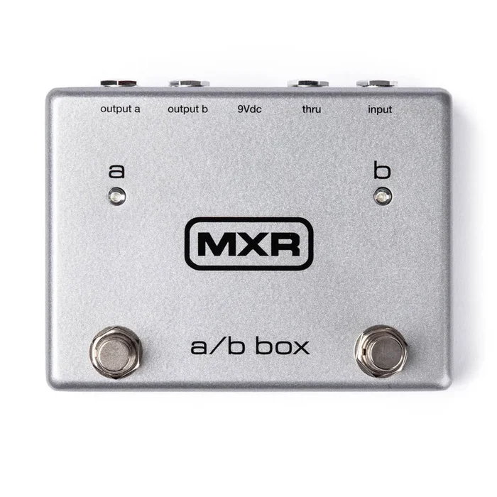 MXR M196 A/B Box Signal Switcher Pedal – Silver Finish