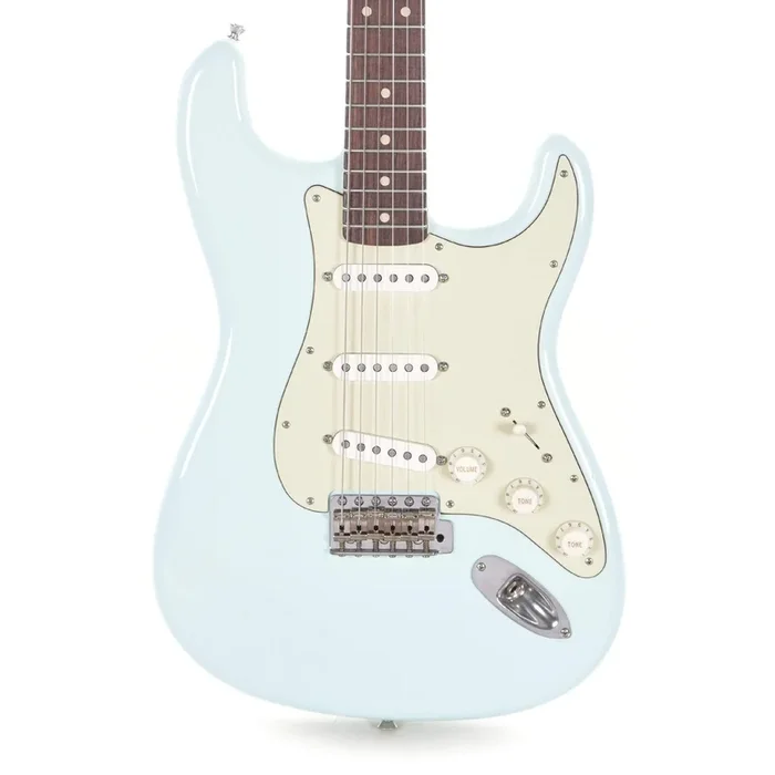 Nash S-63 Sonic Blue Extra Light Aging w/3-Ply Mint Pickguard & Lollar Pickups