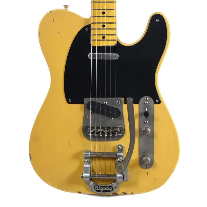 Nash T-52 Butterscotch Blonde Light Relic w/Bigsby & Lollar Pickups