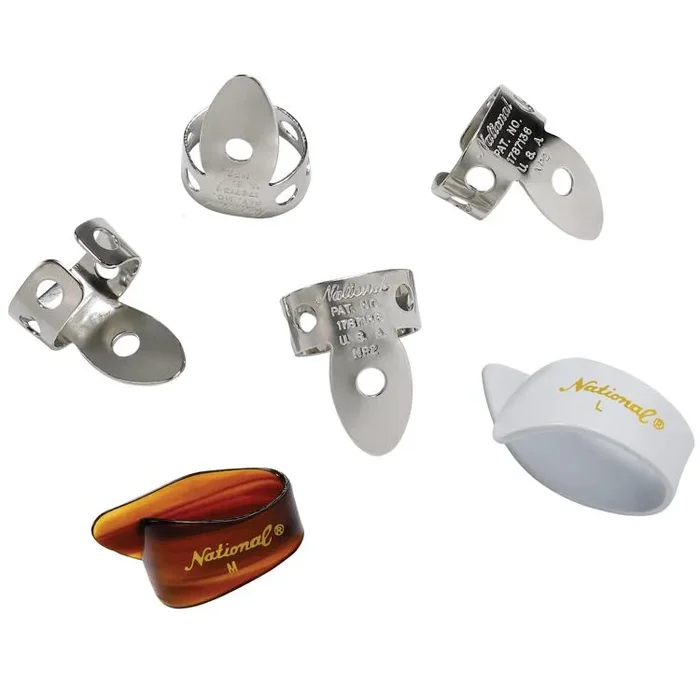 National Steel Finger Picks 6-Pack