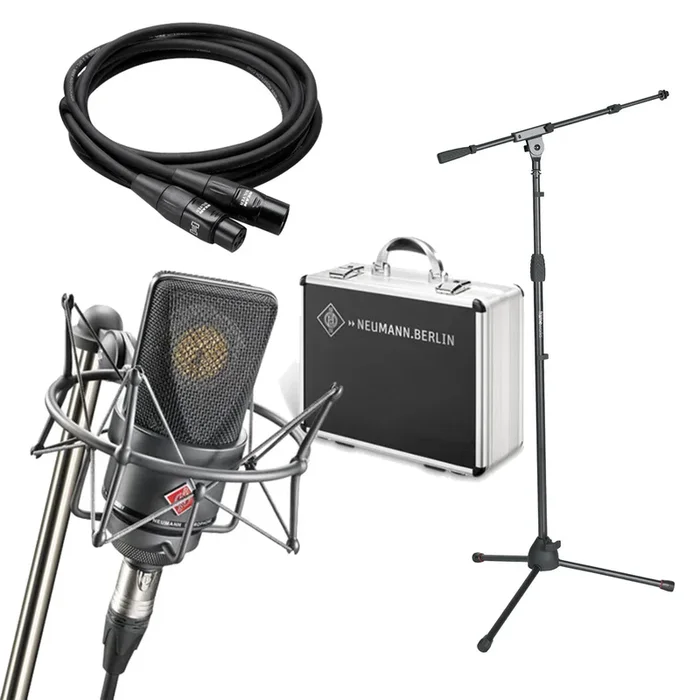 Neumann TLM 103 MT Mono Set with Shockmount and Case – Black PERFORMER PAK