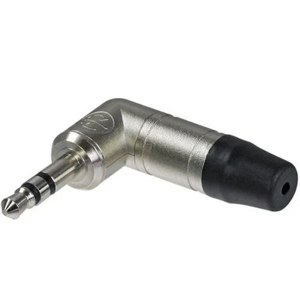 Neutrik NTP3RC Plug 3.5mm Right Angle Nickel/Nickel