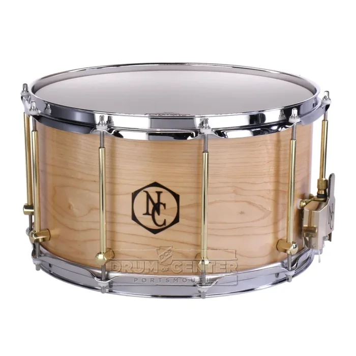 Noble & Cooley Solid Shell Classic Maple Snare Drum 14×8 Natural Oil