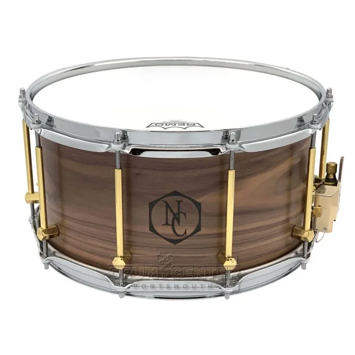 Noble & Cooley Solid Shell Classic Walnut Snare Drum 14×7 Natural Oil