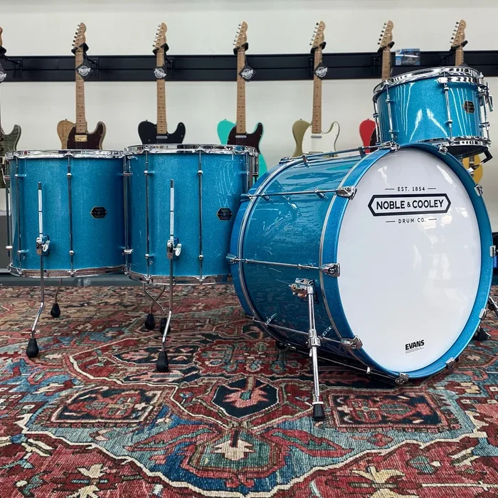 Noble & Cooley Walnut Classic Series Shell Kit 24, 13, 16, 18 – Light Cairo Blue