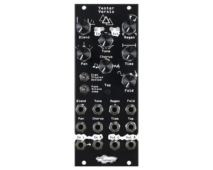 Noise Engineering Three-Tap Delay with Wavefolding and Pitch Shifting – Black